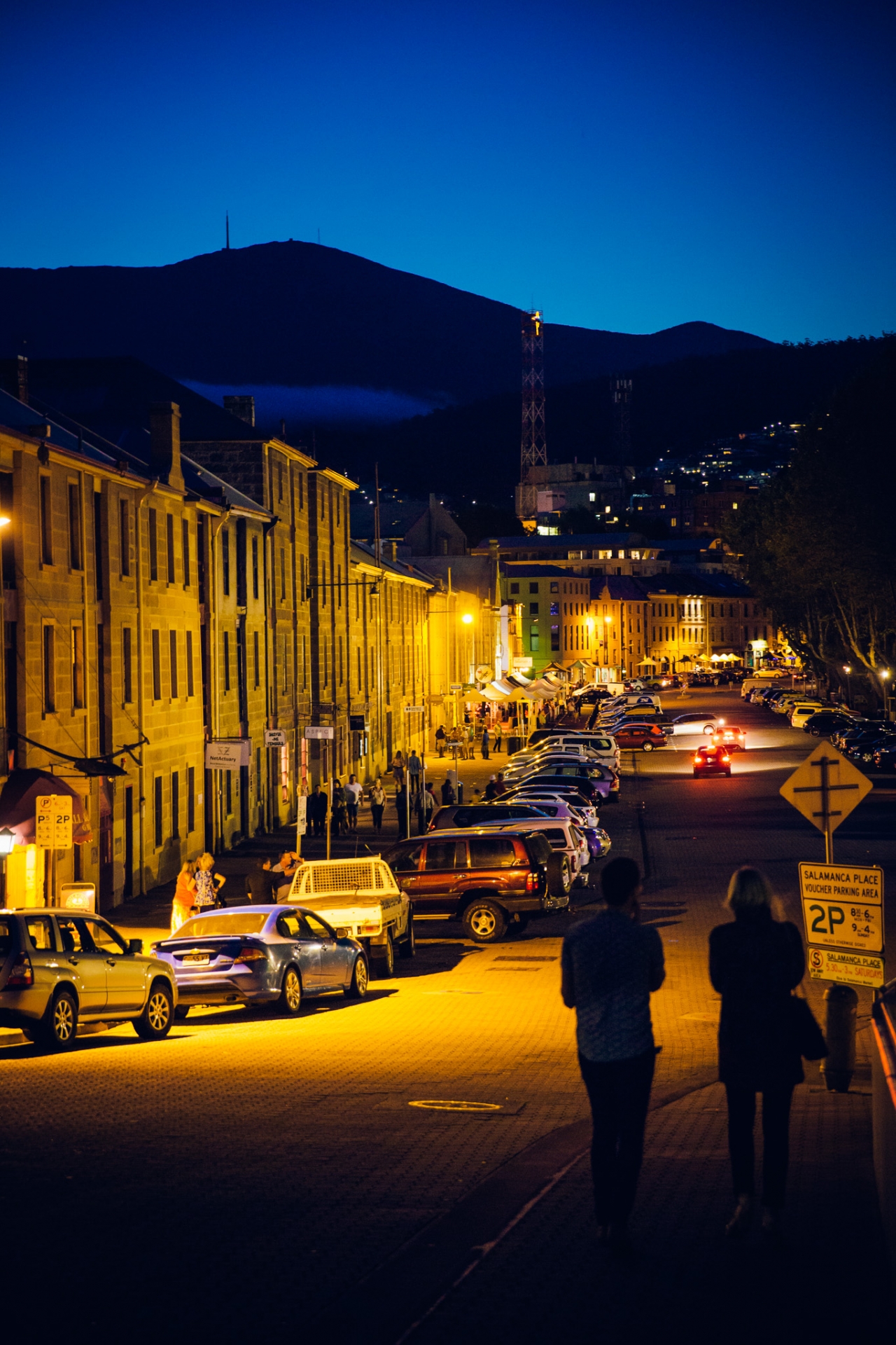 Salamanca Place in Hobart