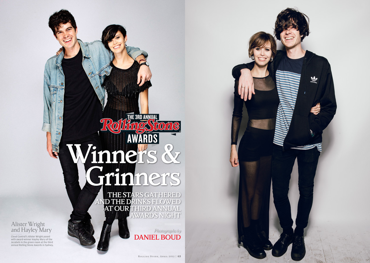 Al and Hayley recreate their photo from two years ago (on left)